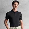 FILA Fitness Cool Dry Simple Polo Shirt Men tops Deep-Black A51M631101FBK