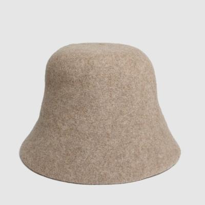 Chapeau Bob LALA en Laine - L Marron