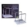 Newton's Cradle with White Marble-look Base