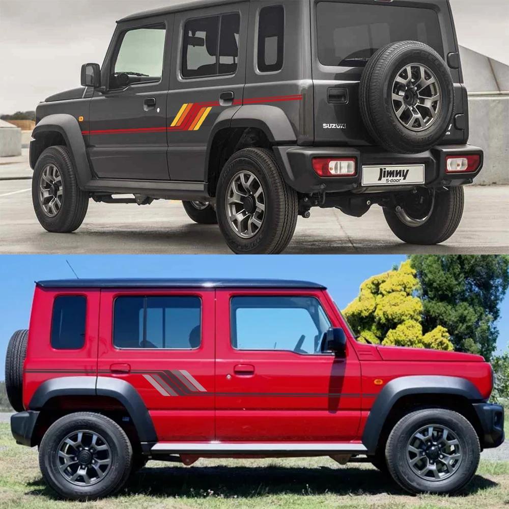 Voor SUZUKI JIMNY XL WAGON JC74 4Deurs 2025-24 Autodeur Zijstickers Auto Carrosserie Decal Kit Waterdichte Vinyl Film Auto Accessoires