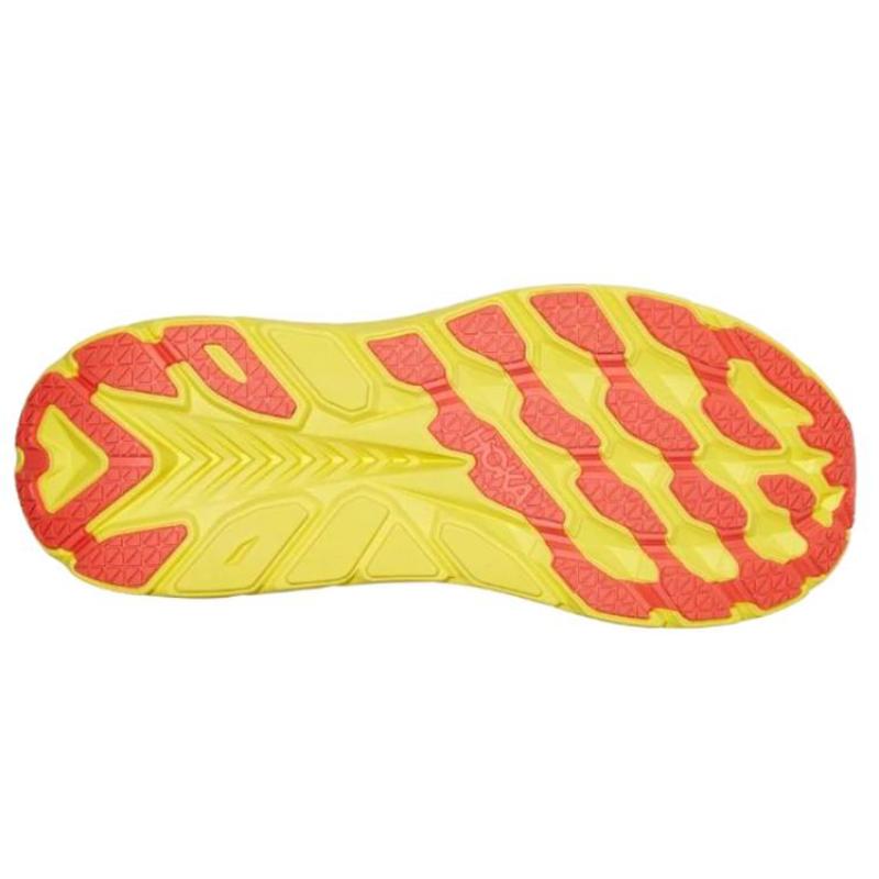 HOKA ONE ONE Clifton 8 Blanc De Blanc Illuminating Yellow Sneakers 1119393-BDBI