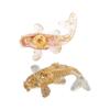Fish Natural Crystal Decoration Gift Fish Ornaments Wedding Accessories Car Pendant Artificial Fish