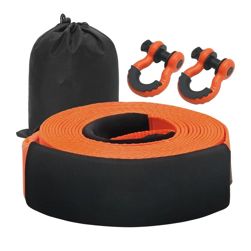 Factory Custom Heavy Duty Tow Strap Vehicle Recovery Strap TS075