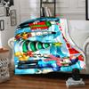 1Pc Roblox Winter Wonderland Blanket Soft Throw Blanket For Home Bedroom Bed Sofa Travel Office Solid Christmas Blanket