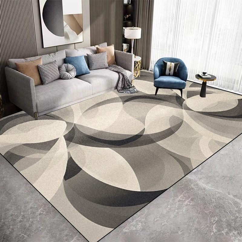 Easy Clean Large Area Carpet Living Room Abstract Decoration Sofa Area Rugs Washable Bedroom Balcony Non-slip Entrance Floor Mat