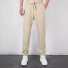 Men's Stretchy, Quick-drying Athletic Pants With Drawstring Waist, Casual Long Trousers, And Six Pocket Design, Suitable For Hiking.