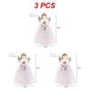1~10PCS Cartoon Cute Angel Pendant Christmas Tree Topper Delicate Top Angel Statue Ornament For New Year Home Christmas