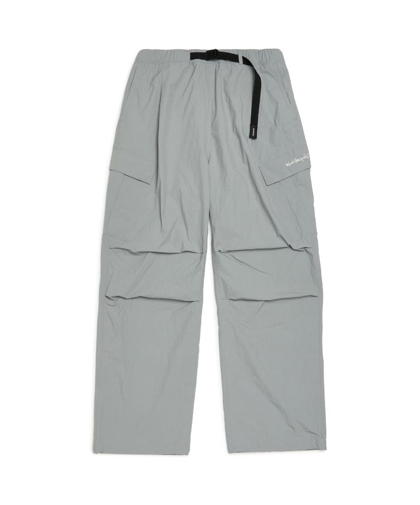 MARK GONZALES Nylon Belted Cargo Pants - Grey