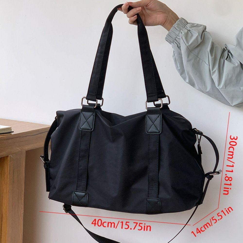 Large Capacity Nylon Duffle Bag Casual Tote Bag Fashion Travel Luggage Bag  Daily
