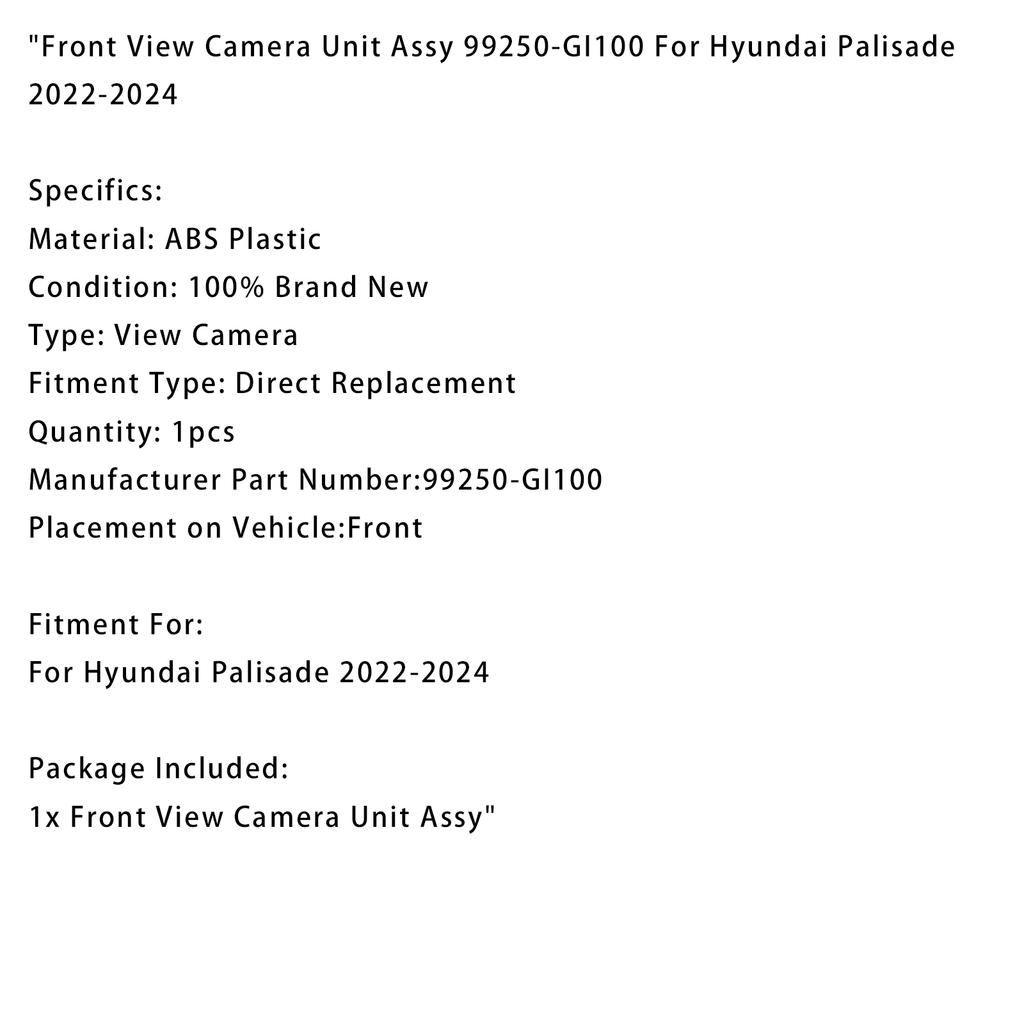 Front View Camera Unit Assy 99250-GI100 For Hyundai Palisade 2022-2024
