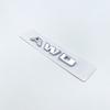 3D Letters Numbers Emblem for Cadillac XT4 XT5 XT6 XTS AWD Car Trunk Lid Nameplate Badge Logo Sticker Chrome Glossy Black