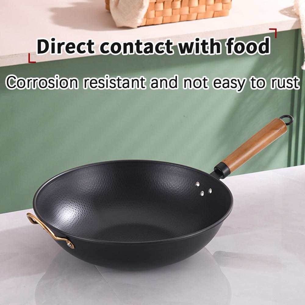 Non-stick Frying Pan for Household Use, Non-stick Bottom, Smokeless Frying Pan, Induction Cooker, Gas Stove