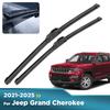For Jeep Grand Cherokee WL 2021-2025 2022 2023 2024 Wiper Front Wiper Blades Windshield Windscreen Window Brush 22"+21
