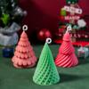 Silica Gel Candle Mold Steric Festival DIY Mold Christmas Tree Candle Mold  Candle Making