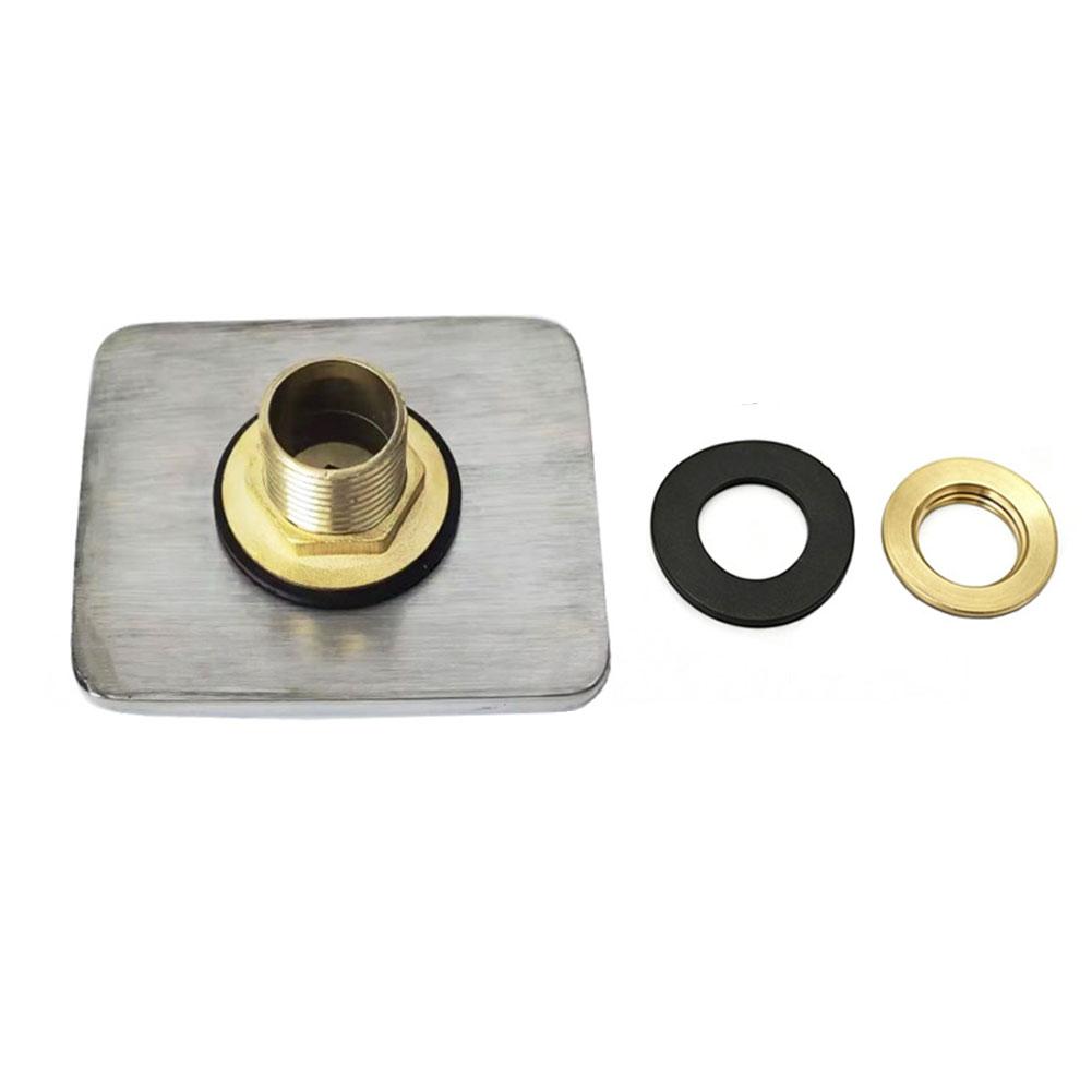 Stainless Steel Center Spout Waterfall Outlet for Bathtub and Swimming Pool Use Compatible with Standard Deck Mount Setups