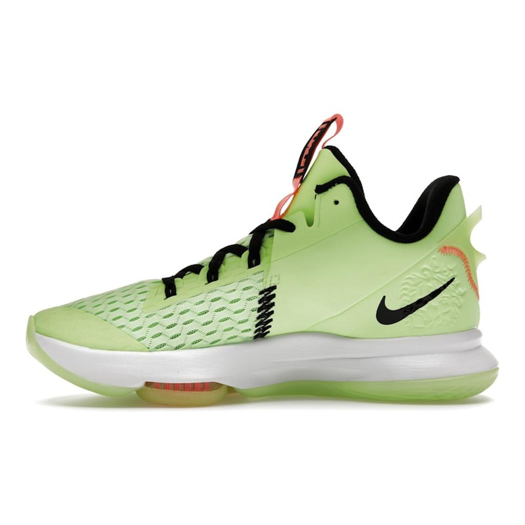 Nike LeBron Witness 5 Grinch Unisex-Sneakers Grün Lime-Glow Bright-Mango CQ9380-300