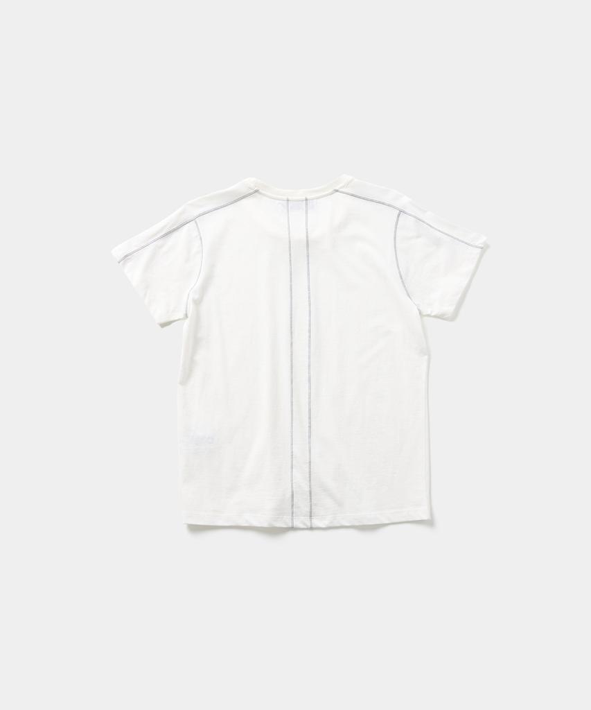Laikeueomojeu Normal Line Half Tee_Ivory