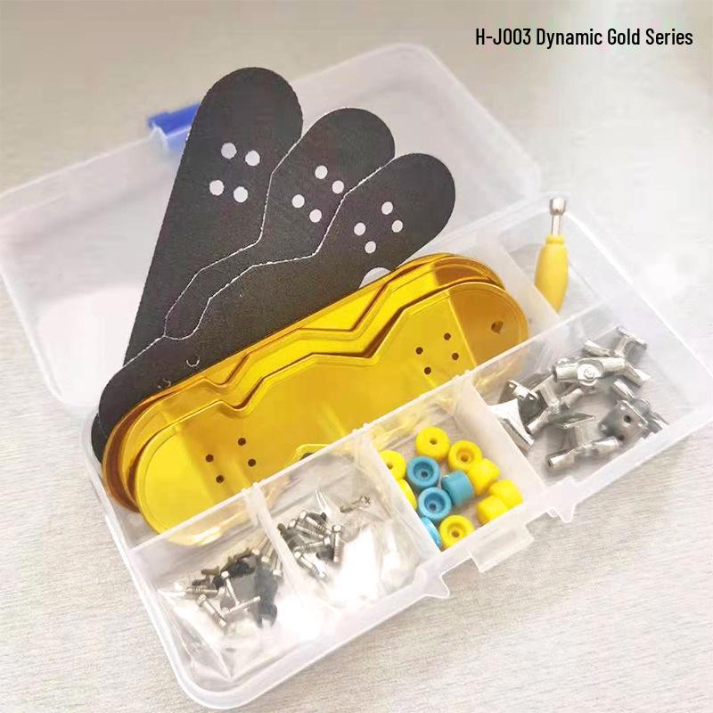 Creative DIY Finger Skateboard Set: Self-Assembly Accessories & Tools