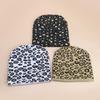 Retro Leopard Speckles Wool Knitted Hats Autumn And Winter Personal Warm Ins Versatile Hip Hop Fashion Y2K Niche Street Beanies