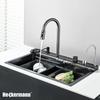 Heckermann B7546X Multifunctional Sink Anthracite + Black