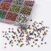 4mm Gold Gradient Glass Seed Beads for DIY Hairpins, Bracelets, and Necklaces