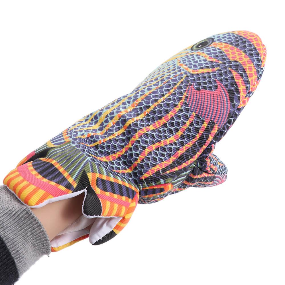Non-slip Fish Shape Oven Mitts Colorful Baking Insulation Glove Creative BBQ Glove  Cooking