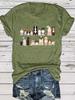 Cute Dog Breed Collage Women's Tee - Pet Lover Casual Top