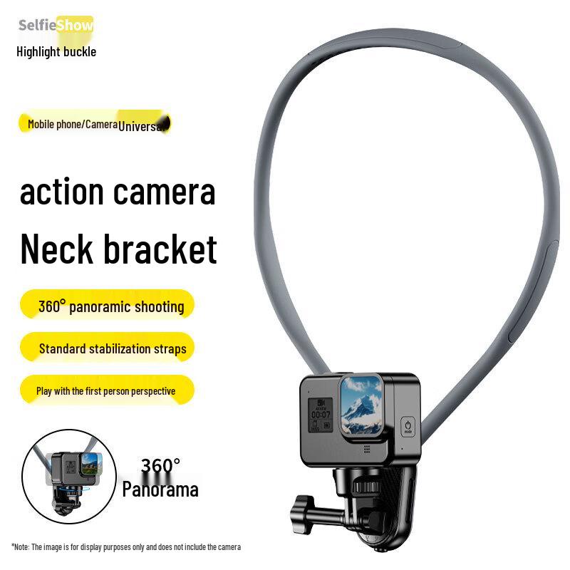 POV Neck/Chest Mount for Action Cameras and Phones