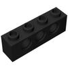 50g 3701-Compatible Small Particle MOC Educational Spare Parts: 1x4 Brick with 3 Holes