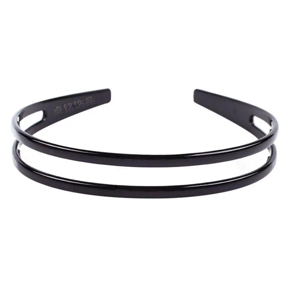 New Headband Hair Comb Zigzag Band Notched Headband Woman Man Girl Christmas Birthday Gift Rescue Broken DIY Hair Accessories