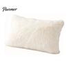 Bed Pillow Case Shaggy Faux Fur Pillowcase, Fluffy Plush Cover, Fuzzy Skin Friendly Sham Solid Color for Autumn Winter Covers