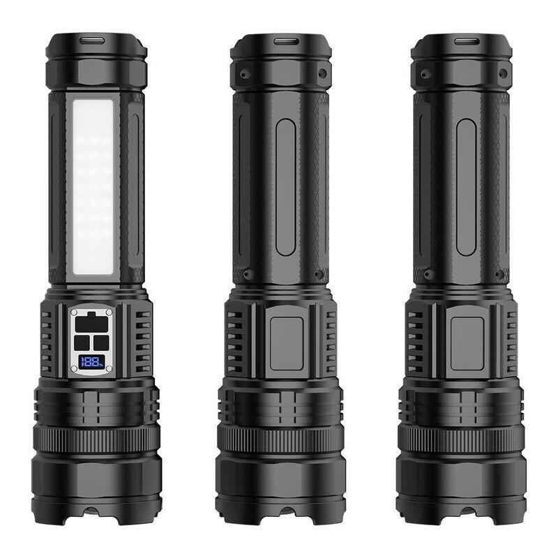 High-Power Rechargeable LED Zoom Flashlight
