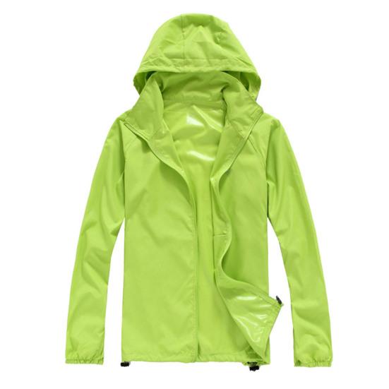 Outdoor Jacket Quick Dry Casual Waterproof Windproof  Sunscreen Sports Coat for Jogging
