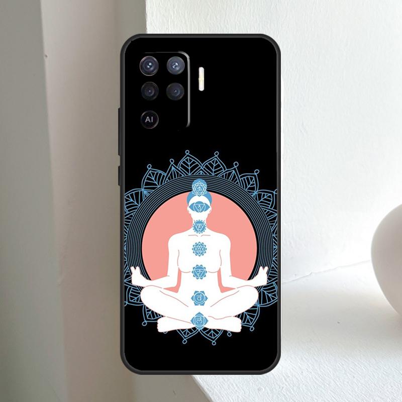 Mandala Chakra Yoga Für OPPO A74 A54 A94 A17 A57 A15 A16 A76 A96 A18 A38 A58 A78 A98 A40 A60 A80 A5 A6 Pro Hülle