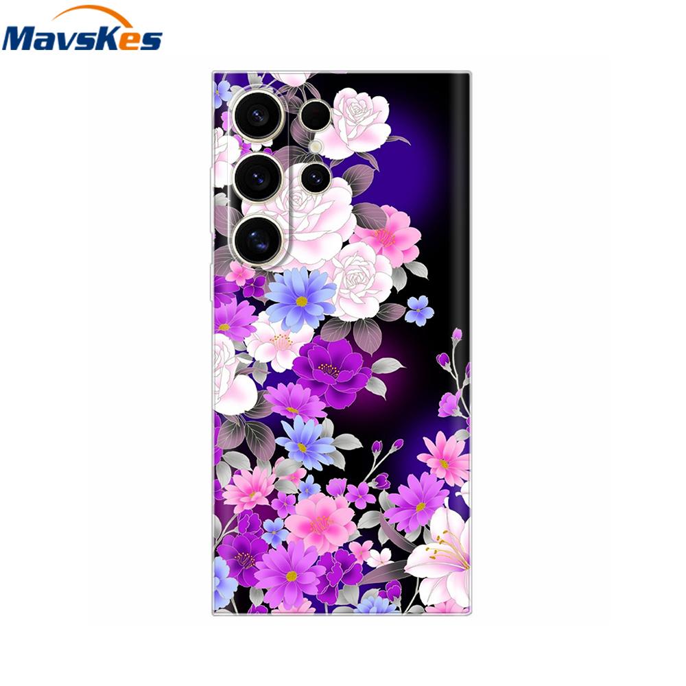 For Samsung S25 Ultra Case Clear TPU Soft Fashion Silicone Phone Case For Samsung Galaxy S25 Plus Back Cover S 25 Fundas Para
