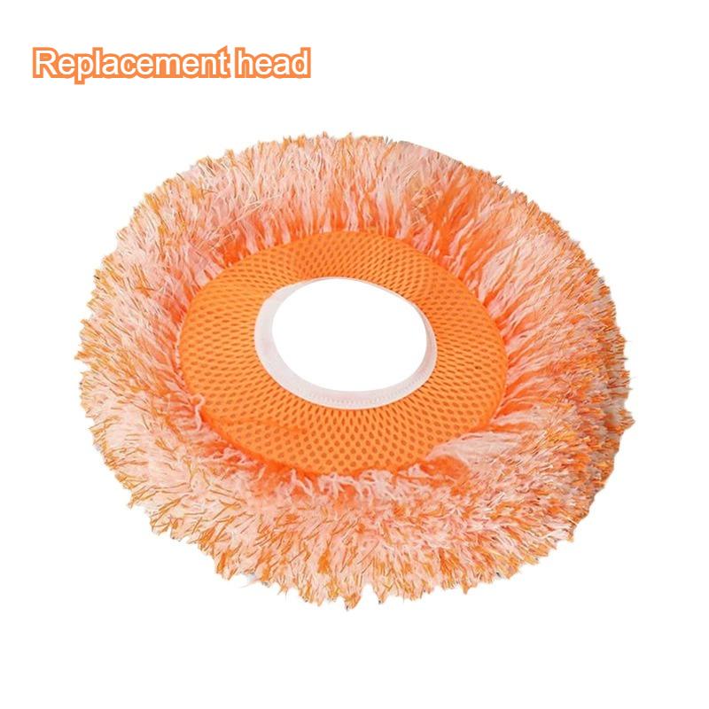 

1 шт., многофункциональная швабра для потолка и стен - гибкая, подходит как для сухого, так и для влажного использования, легко чистит полы, плитку, стекло и автомобили Replacement head