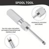 Heavy Duty Tire Valve Stem Core Remover Tool 3Pcs Set for Car Bicycle Motorcycle Tire Repair Essential Accessories Screwdriver