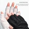 Nail Art UV Blocking Half-Finger Gloves