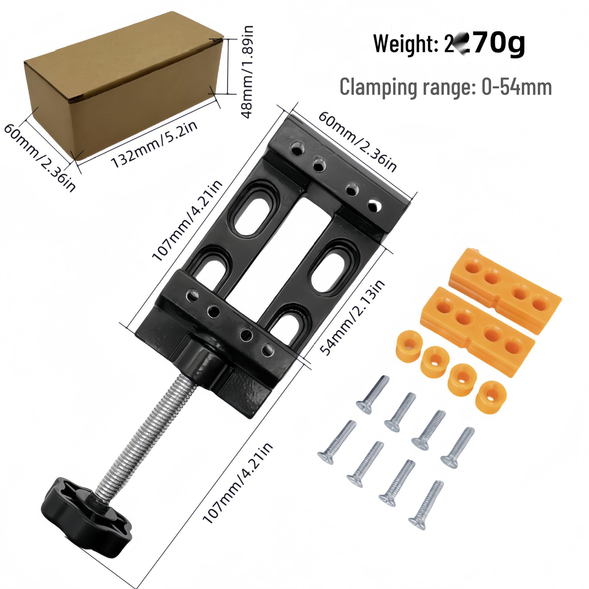 

57mm Jaw Multipurpose Aluminum Bench Vise Pliers for DIY Crafting