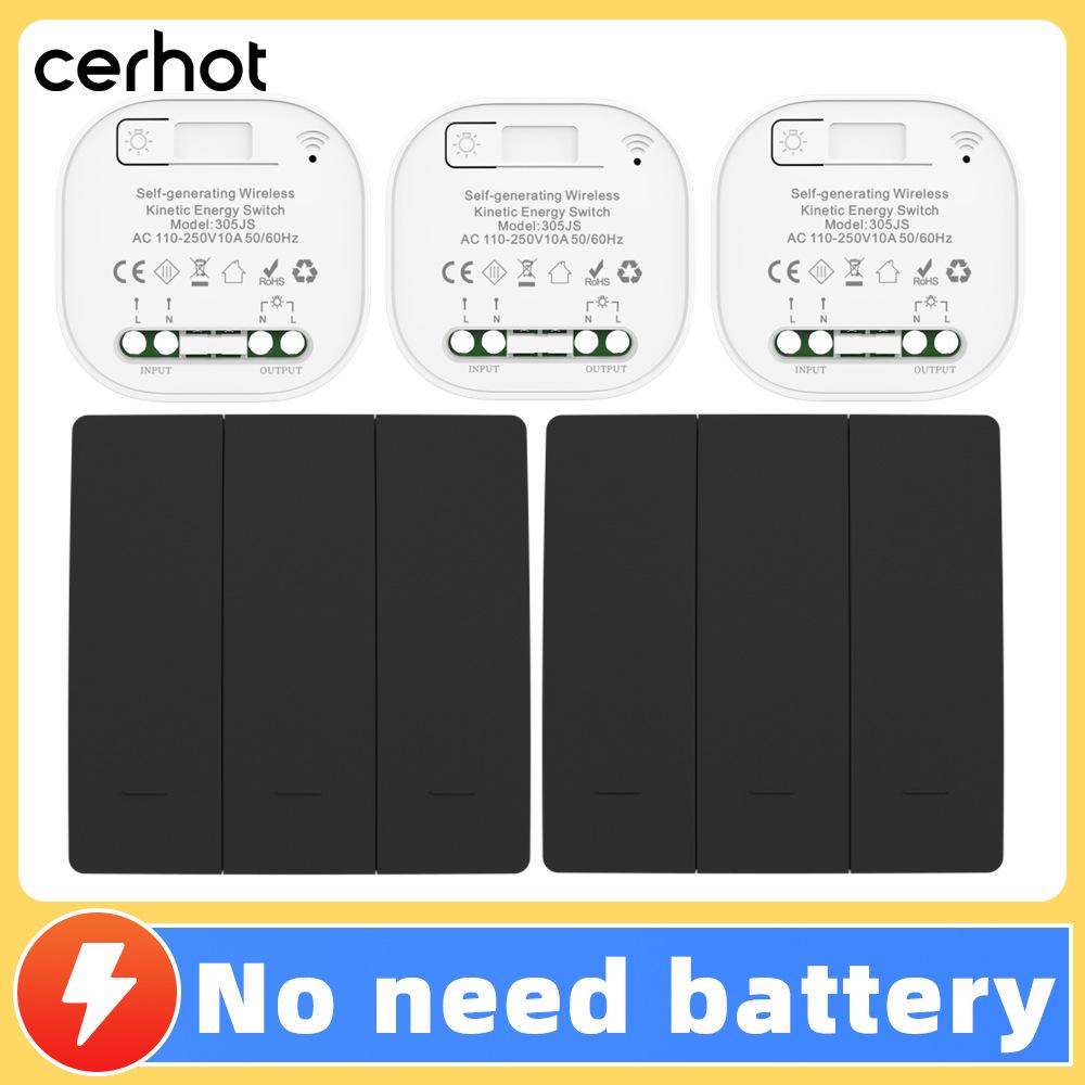 Tuya Graffiti ZigBee Smart WiFi Selbstversorgender Kabelloser Lichtschalter