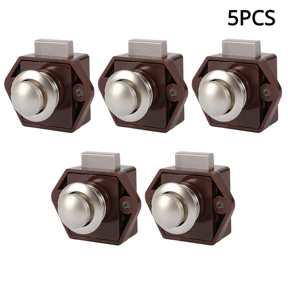 

5 шт. Кнопочный замок для кемпера, диаметр 20 мм, для автодома, каравана, лодки, шкафа, ящика, мебельная фурнитура, дропшиппинг