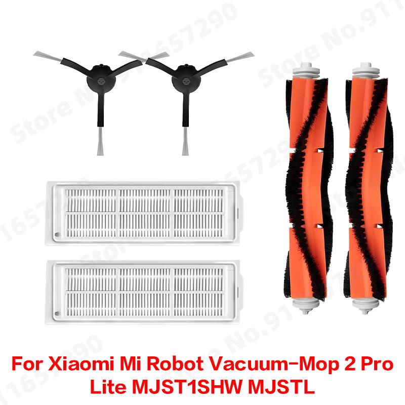 For Xiaomi Mi Robot Vacuum-Mop 2 Pro/Lite MJST1SHW MJSTL Side Main Brush Water Tank Dust box Mop Cloth HEPA Filter Accessories