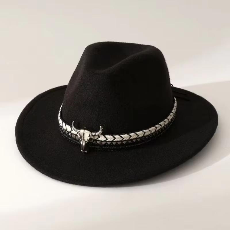 Neue Herzförmige Cowboykopf-Accessoires Cowboyhut Filzhut Neuer Outdoor-Hut für Herren und Damen Ritterhut