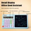 Desktop Calculator with 12 Digit Large LCD Display Mini Calculator Standard Function for Office Home School Table