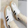 Round Head Simple and Comfortable Lace-up Flat Casual Shoes Spring Autumn New Solid Color Fashionable Sexy Sports Women's Shoes