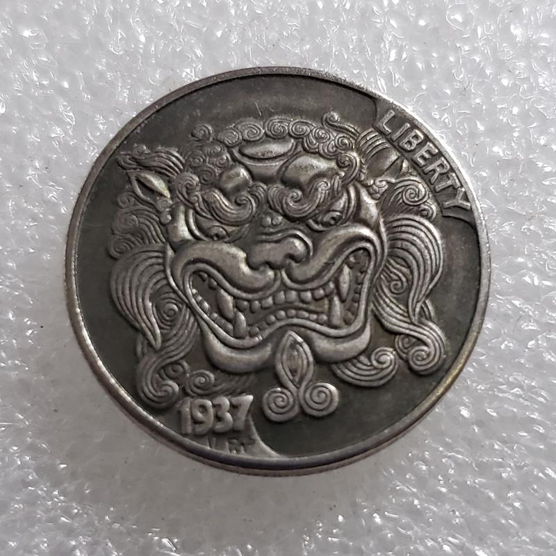 1937-S Buffalo Wanderer Silver Dollar Commemorative Coin #471 Copper