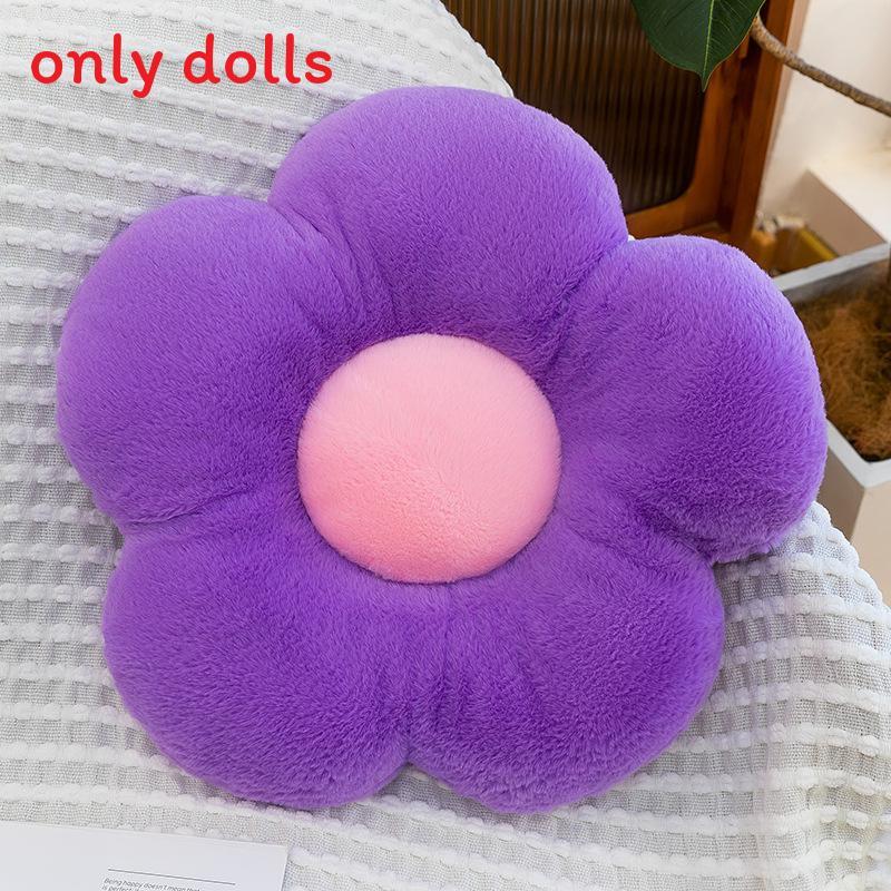 Plush Flower Cushion Toy With Pp Cotton For Home Decor And Comfort