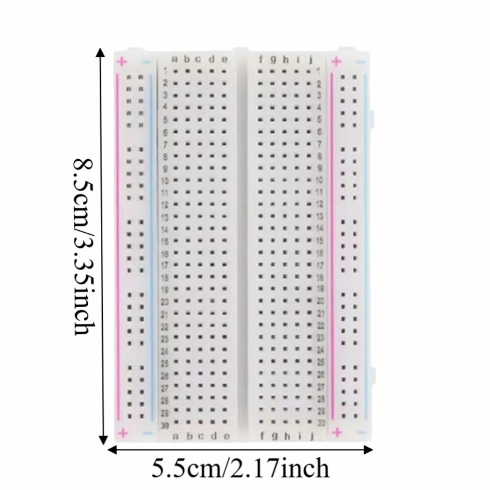 Mini Size Solderless Breadboard 400 Tie Points Bread Board Circuit Board  Circuit Development