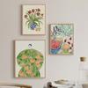 Tulip Vase Woman Coat Flower Fruit  Abstract Gallery Posters And Prints Wall Art Canvas Painting Pictures For Living Room Decor