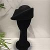 Hepburn Style Wool Pillbox Hat Fedoras Fedora Hat Fashion Woolen Felt Hat  Lady